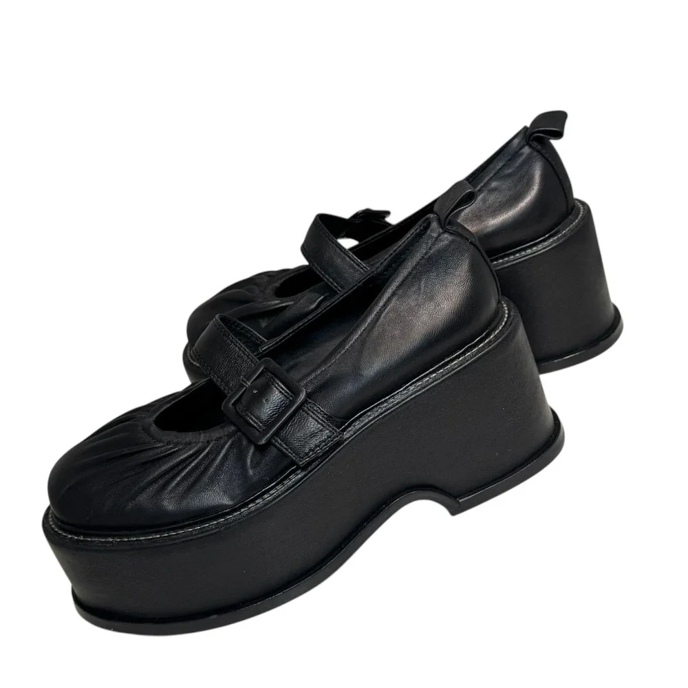 Buxi Platform Mary Jane Artisan Crafted By Zigi, Free People size 8 NEW $199